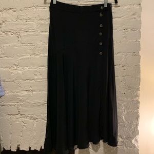Asymmetric Midi Zara Skirt